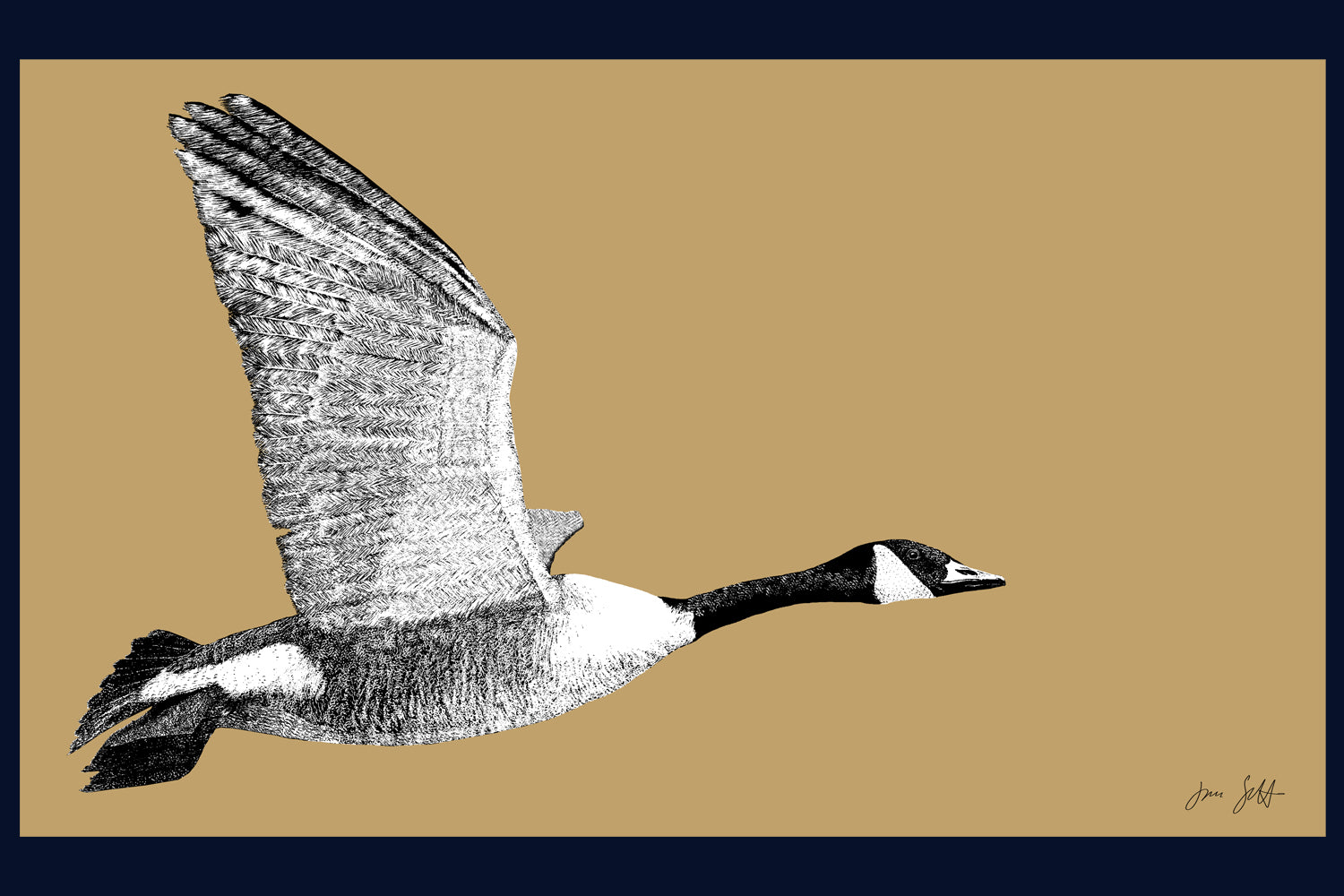 East Flight fine art print by Jac Scott