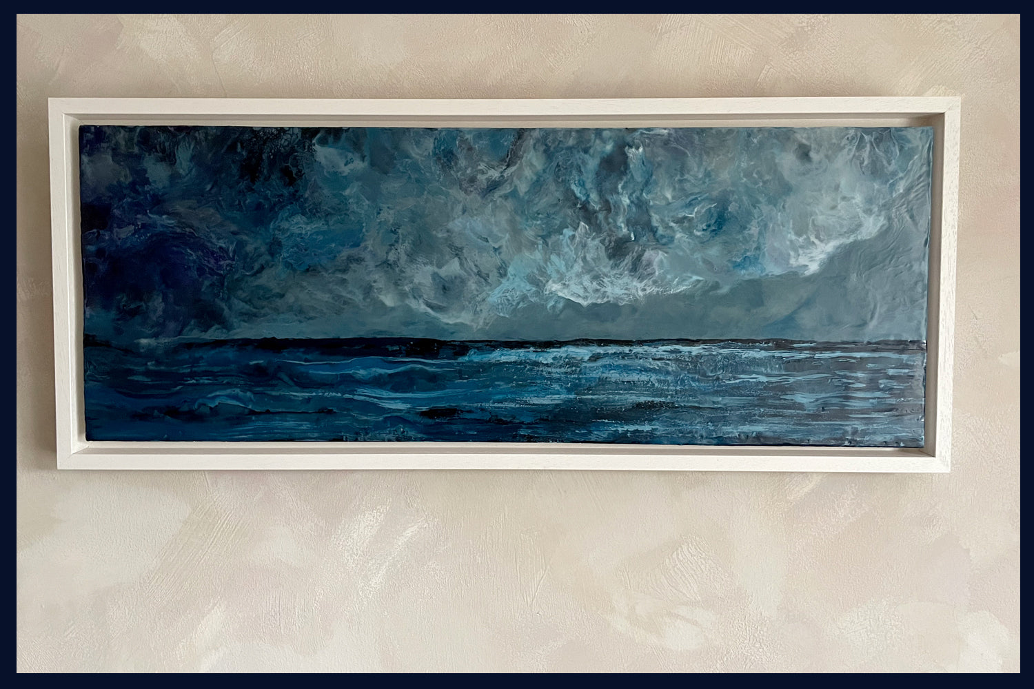 Storm Collection: Interlude 3, Holkham Beach. Original Painting